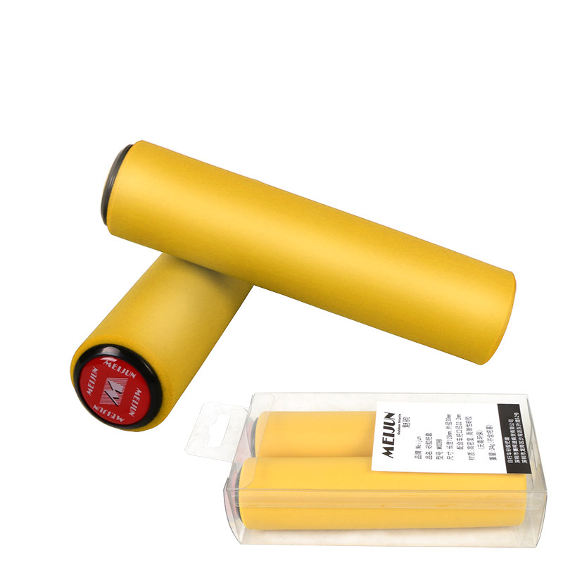 Picture of Silicone Handle Set Mountain Bike Bicycle Handle Silicone Handle Set Handle Set Cross Border