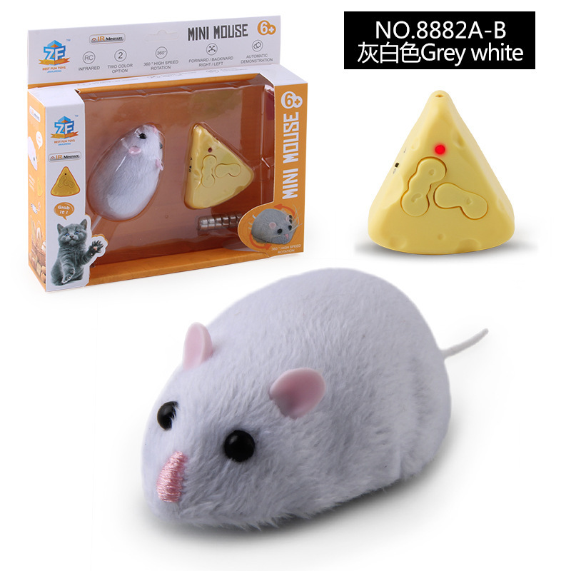 Picture of New exotic simulation infrared remote control insect fly bee ladybug crab mantis mouse trick toy wholesale