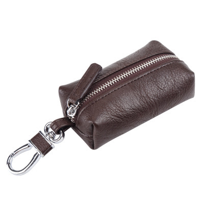 Wholesale new car key bag men's business PU leather mini bag coin purse small bag factory direct pendant