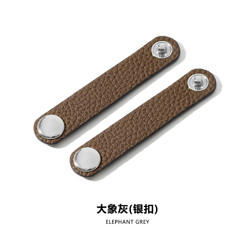 Picture of Mahuangshi D-55 Leather Bag Strap Lindy mini19 Pig Nose Shoulder Strap Shorten Adjustable Buckle Strap Fixed Buckle