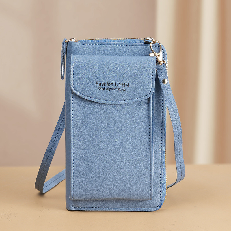 Picture of New Mobile Phone Bag for Women, Fashionable and Versatile Korean Style Mini Shoulder Bag for Students, Large Capacity, Multi-Card Slot Wallet, Card Holder for Women