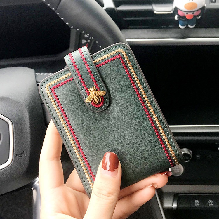 Picture of Motor Vehicle Driver's License Leather Cover Women's Personalized Creative Driver's License Protective Cover Driving License Two-in-One Cute Leather Ultra-Thin