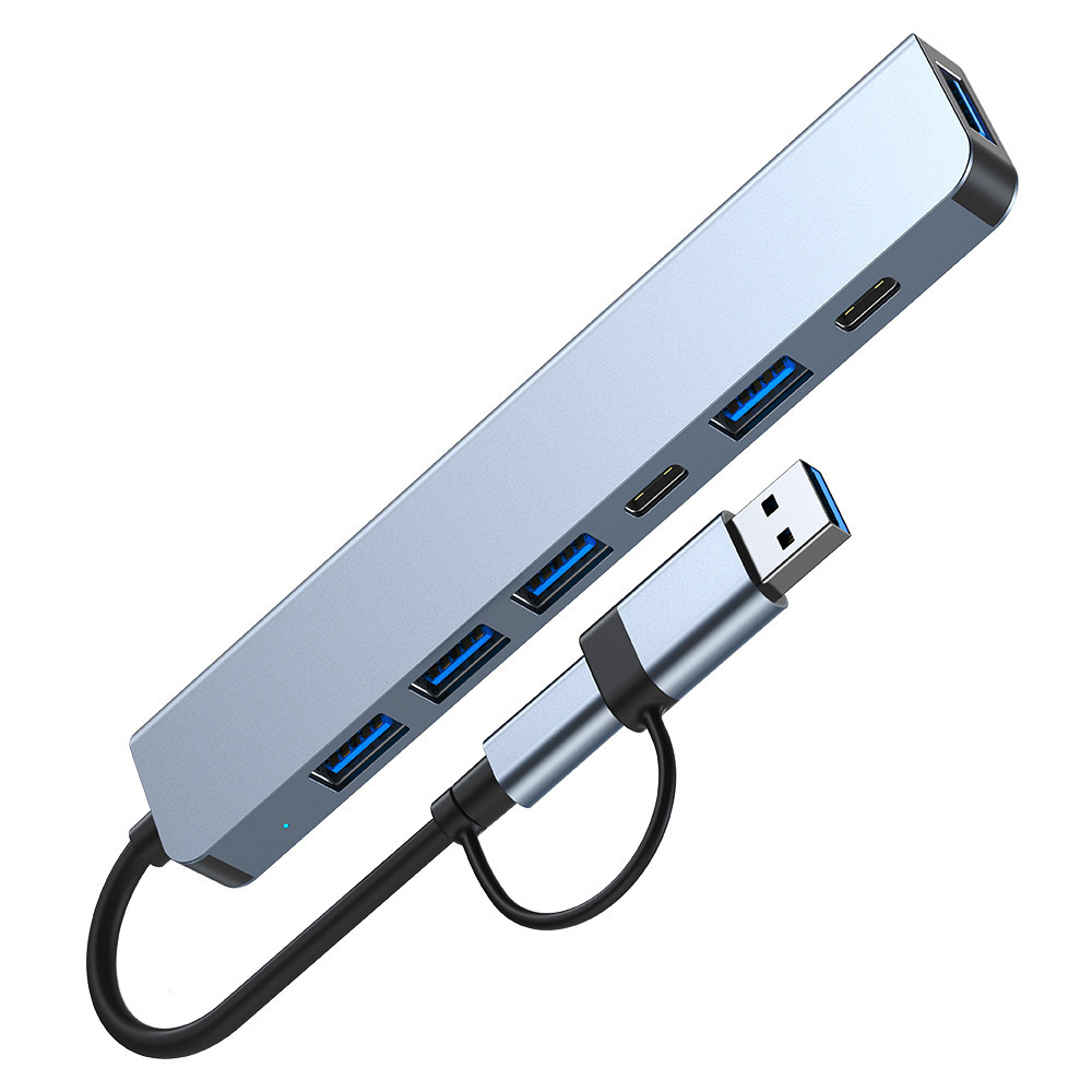 Picture of Expansion dock Type c 3.0hub octave 1 laptop tablet dual-head 2-in -1 splitter with audio