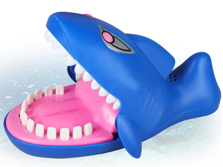 Picture of Bite Hand Tabletop Game Bite Hand Shark Bite Hand Tooth Extraction Puzzle Game Board Game Crocodile Bite Finger Game Toy
