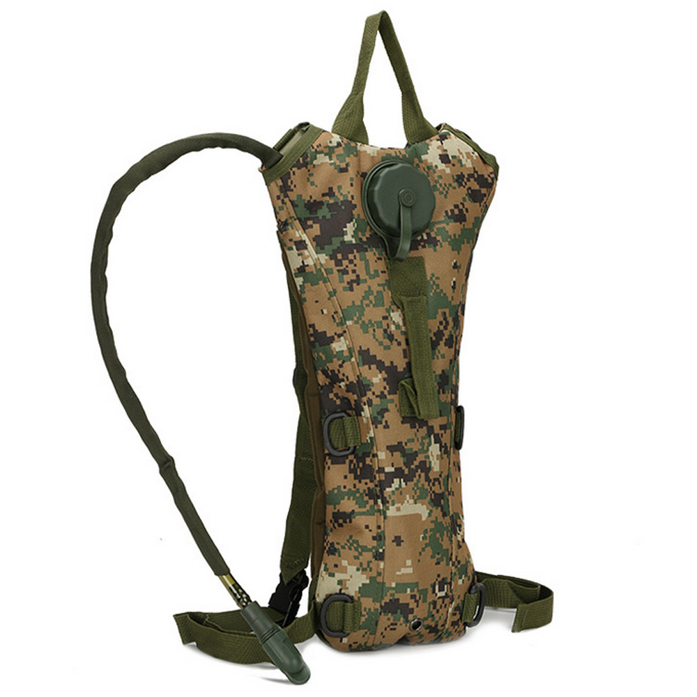 Picture of Shoulder Running Water Bag Backpack Tactical Riding Backpack Sports Outdoor Hiking Bag Camouflage Bag Mountaineering Camouflage Equipment