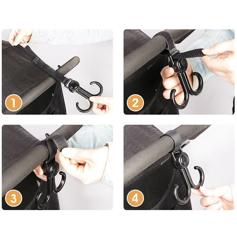 Picture of Electric car hook universal Hook stroller stroller hanging bag hook walking doll artifact children's car universal Hook New