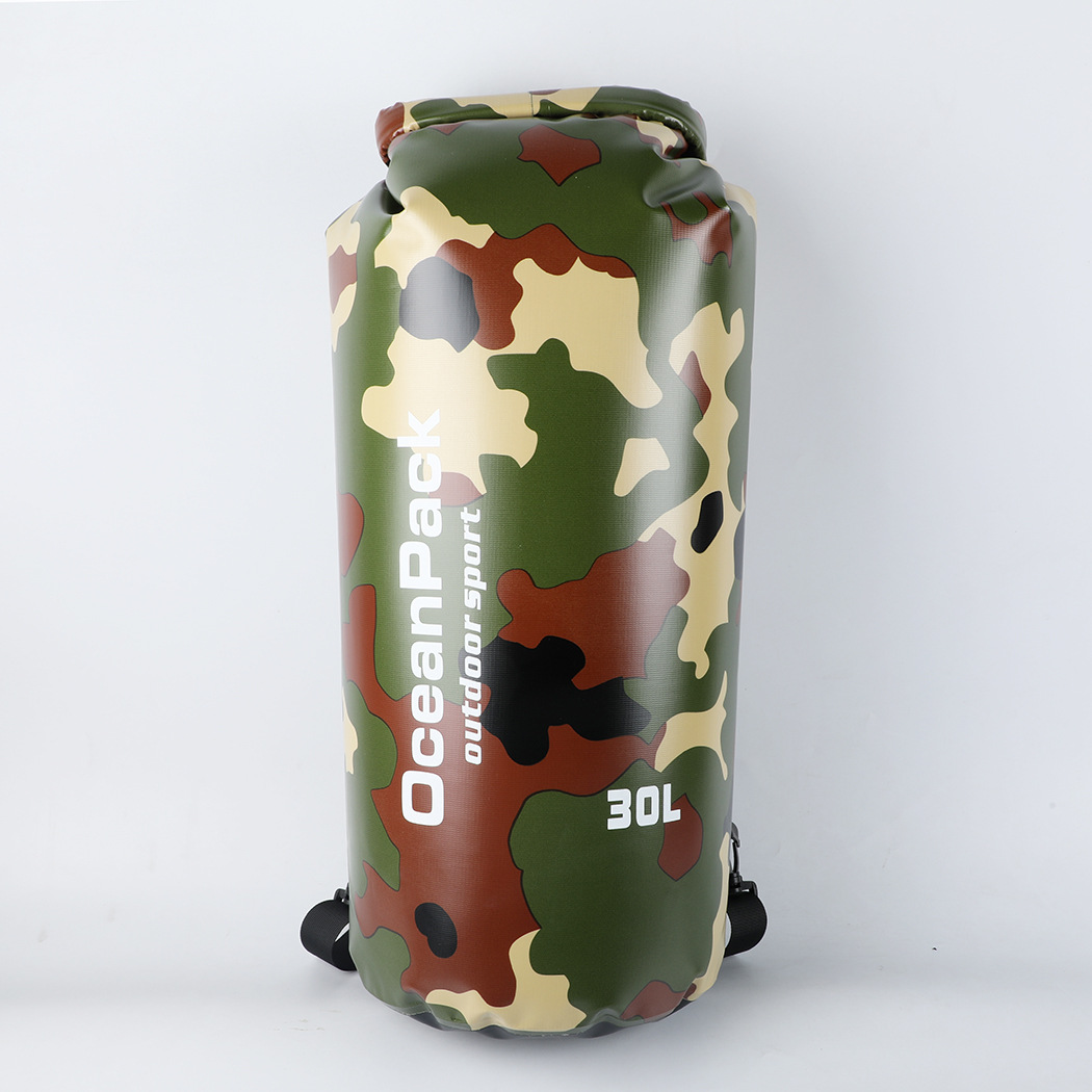 Picture of high quality Camouflage Drift Waterproof Bag Single Shoulder Dry Bag Outdoor Waterproof Bag Amazon Hot Selling Drift Bag
