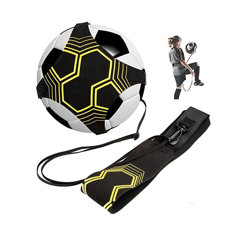Picture of Factory Direct Supply Soccer Bumping Ball Belt Children's Training Practice Bouncing Rope Soccer Swing Band
