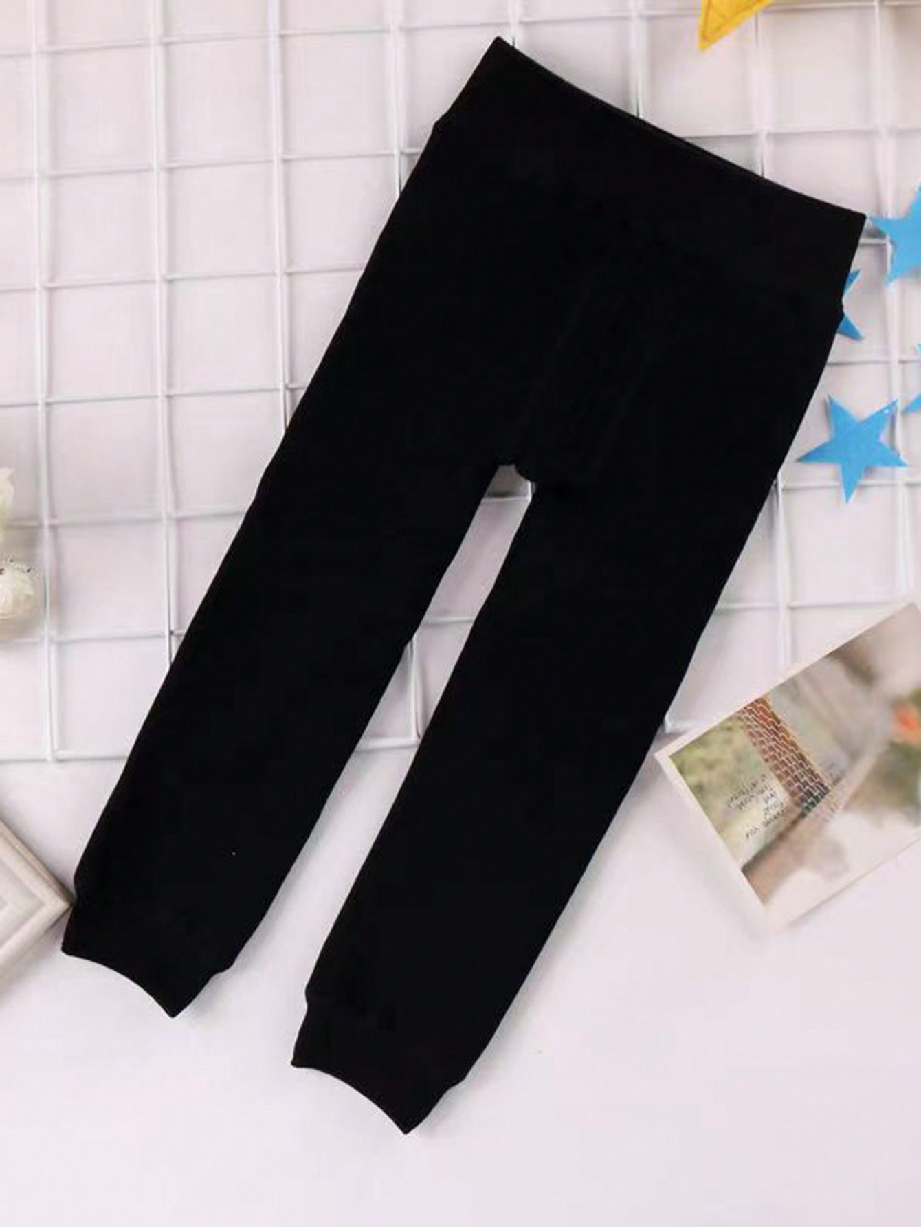 Picture of Children's Cashmere Thickened Foot Foot Pantyhose Autumn and Winter Girls' One-piece Cashmere Pantyhose Dance Warm Pantyhose