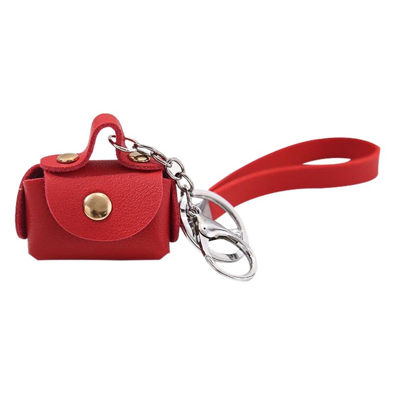 Yuelu Creative Pu Leather Coin Purse Mini Small Storage Bag Pendant Creative Keychain Pendant Small Gift