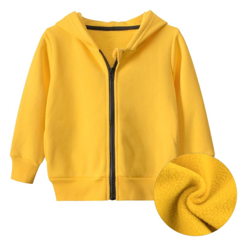 27Kids Korean Style Kidsren's Clothing Autumn and Winter New Products 2024 Kidsren's Jacket Zipper Sweatshirt Fleece Baby Clothes Ins