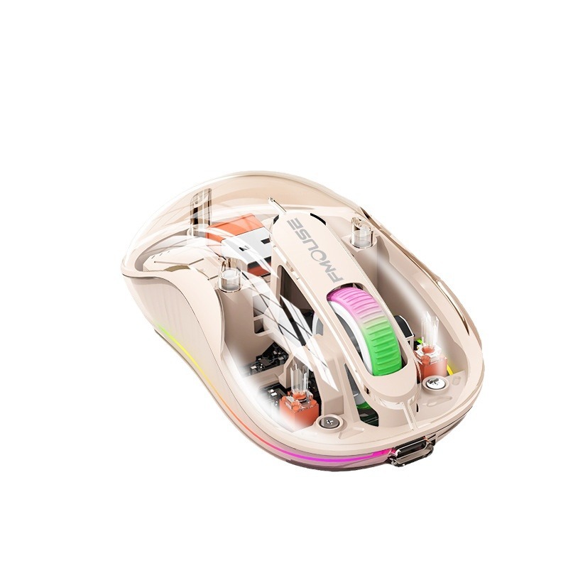 Picture of Cross-border M333 Bluetooth wireless three-mode luminous game notebook business office game wireless mouse TYPE-C
