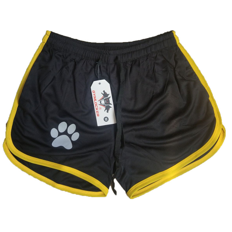 Picture of Summer Sports Men's Muscle Fitness Leisure Mesh Breathable Three-point Pants Running Training Beach Quick-drying Breathable Shorts