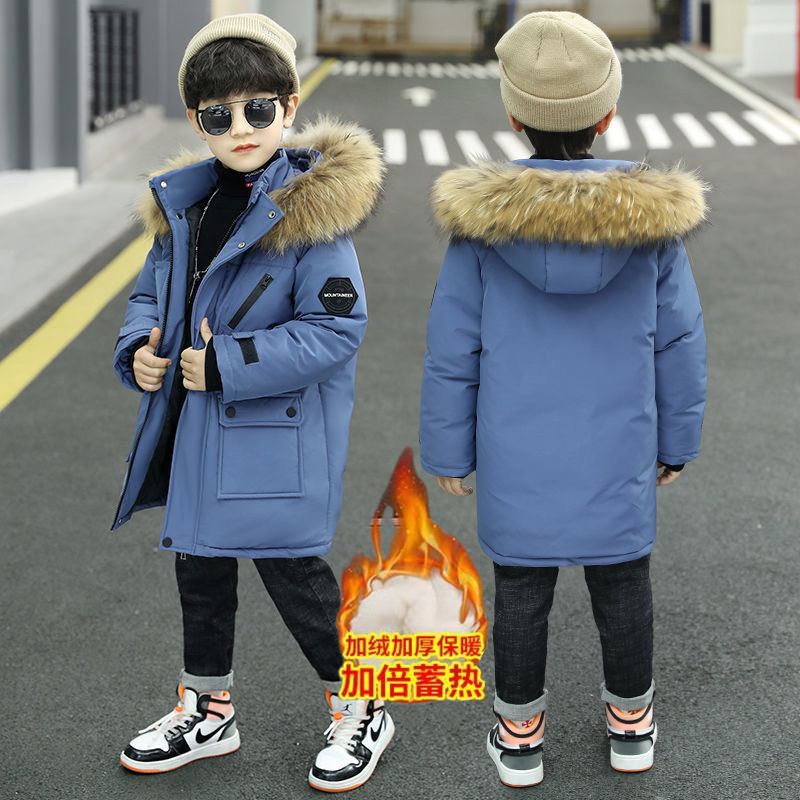 Picture of Children's clothing boys' cotton-padded coat 2023 New down cotton-padded coat winter clothing medium and big children boys' cotton-padded coat fashionable western style coat