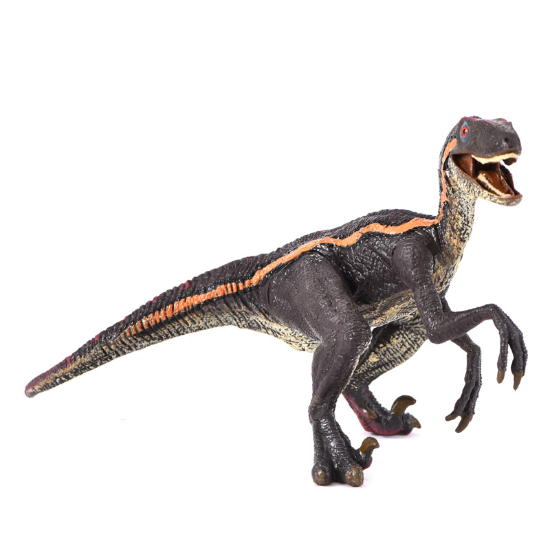 Picture of Cross-border simulation dinosaur toy model variation Velociraptor fast raptor dragon toy ornaments a generation of hair