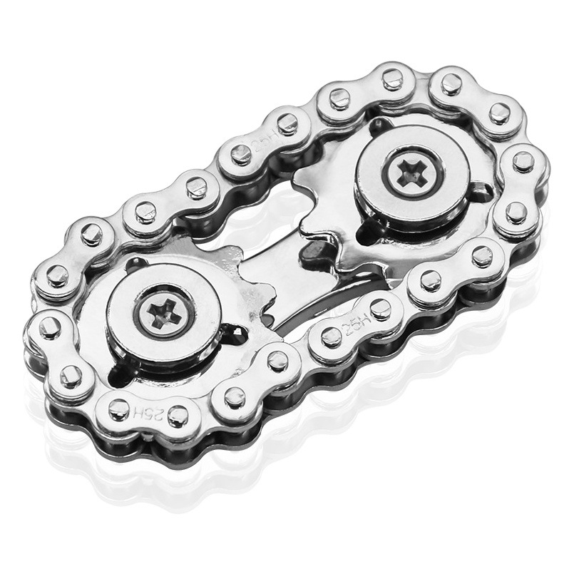 Gear Chain Fingertip Gyro Chain Decompression Gyro Decompression Artifact Adult Toy Boring Artifact Fun Boy
