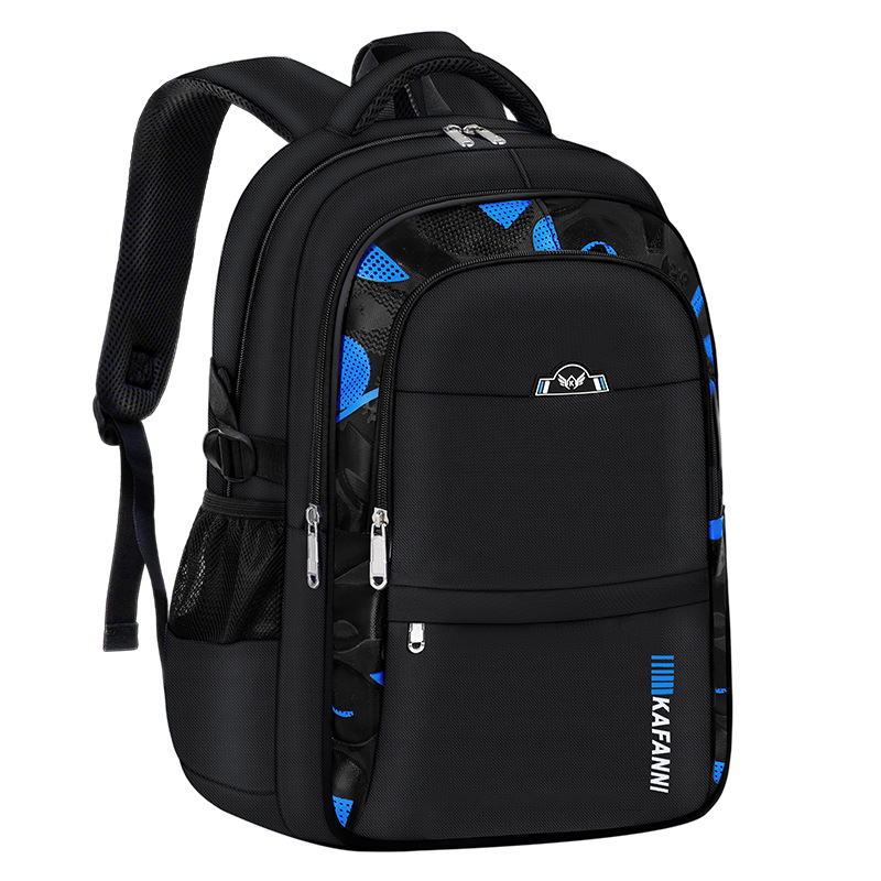 Picture of Primary school schoolbag new fashion cool wear-resistant waterproof large capacity spine protection schoolbag grade 1-6 shoulder bag wholesale