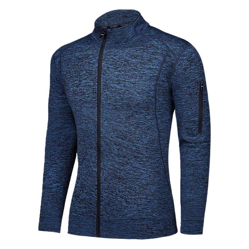 Running Clothing Jacket Men's Fitness Clothing Sports Quick-drying Windproof Morning Run Gym Training Long Sleeve Jacket Spring and Summer