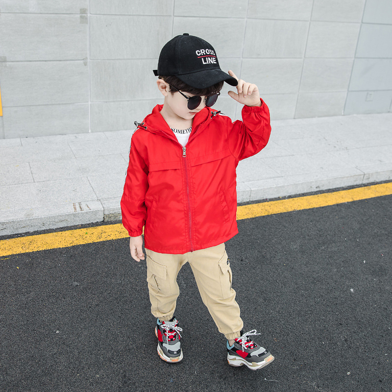 Picture of Boys' Jacket Autumn 2019 New Korean Jacket Children's Spring and Autumn Jacket Trendy Children's Clothing
