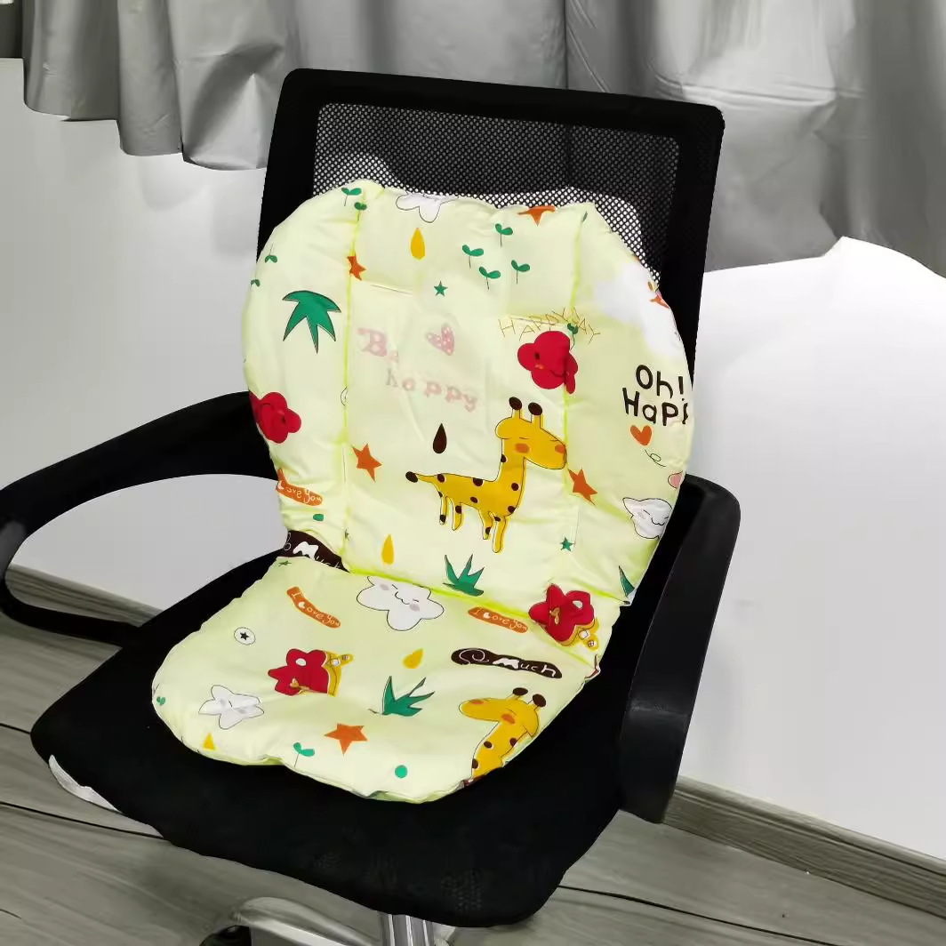 Picture of Factory stroller cotton pad thickened warm trolley cushion baby dining chair baby stroller universal stroller mat