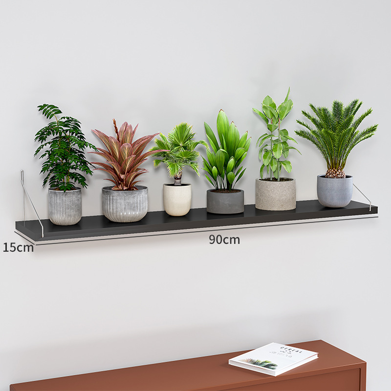 Picture of Source Factory Flower Rack Storage Rack Balcony Flower Rack Wall Indoor Wall Hanging Punch-free Flower Pot Rack Wall Rack