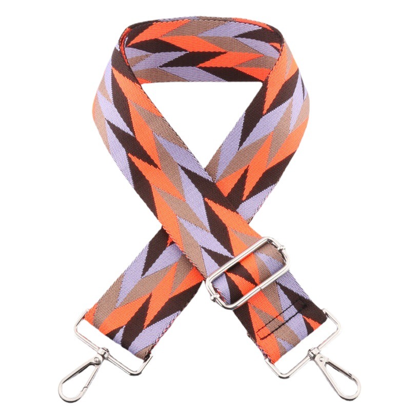 New Color Diamond Strap Adjustable Shoulder Strap 5cm Widened Shoulder Strap Strap Strap Single Shoulder Crossbody Strap in stock