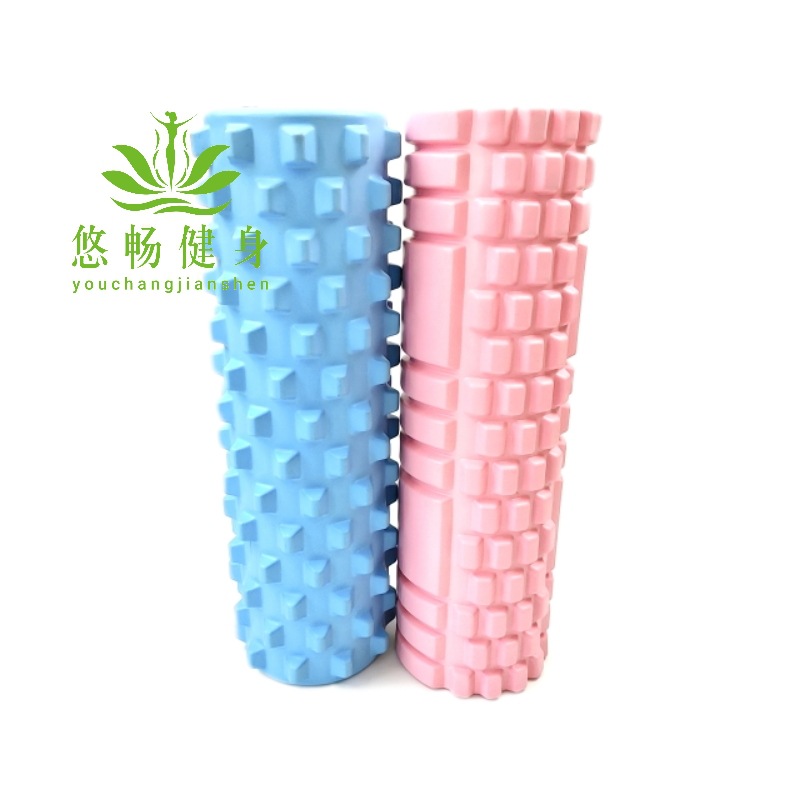 Picture of 45cm Hollow Yoga Column Eva Floating Point Mace Stereo Dot Fitness Foam Shaft Muscle Massage Relaxer