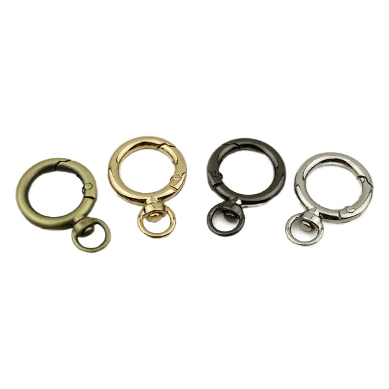 Spot wholesale 8-shaped universal tail spring buckle bag hardware accessories pendant key opening ring connection buckle