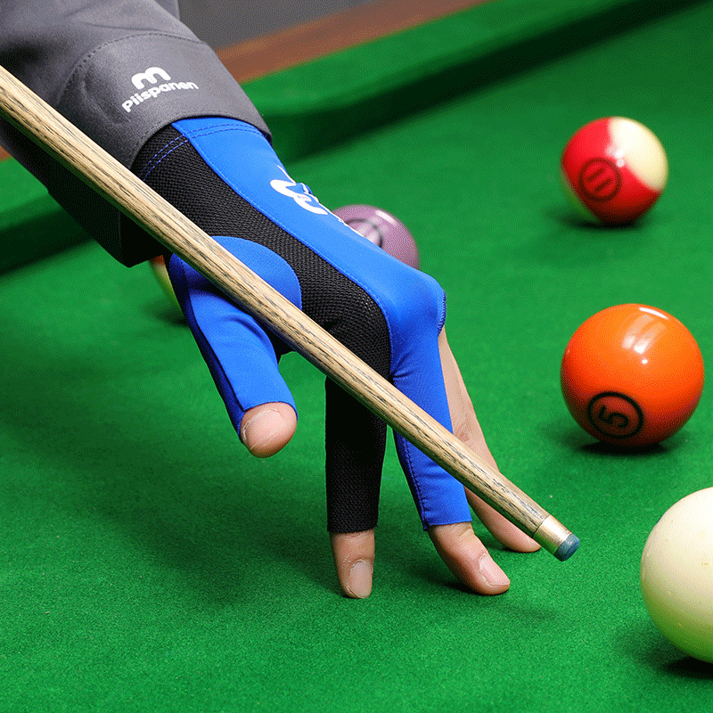 Picture of Billiard Gloves Three-Finger Breathable Thin Non-Slip Snooker Billiard Gloves Men's Ice Silk Stretch Professional Women's Gloves
