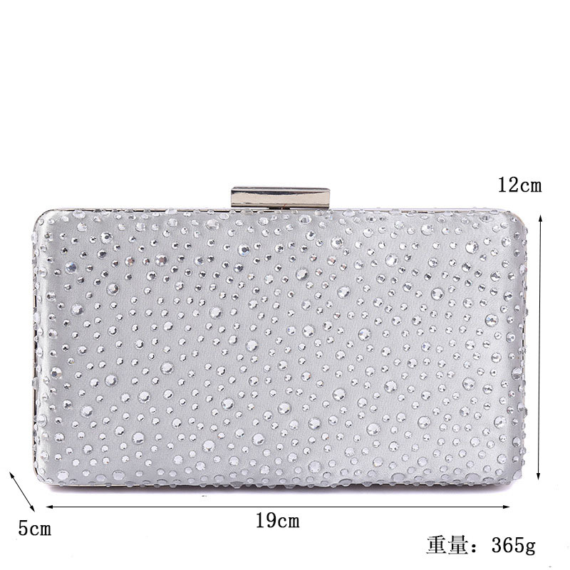 Picture of LAZADA Foreign Trade New Party Bag Women's Rain Drops Light Luxury PU Leather Buckle Small Bag Distribution