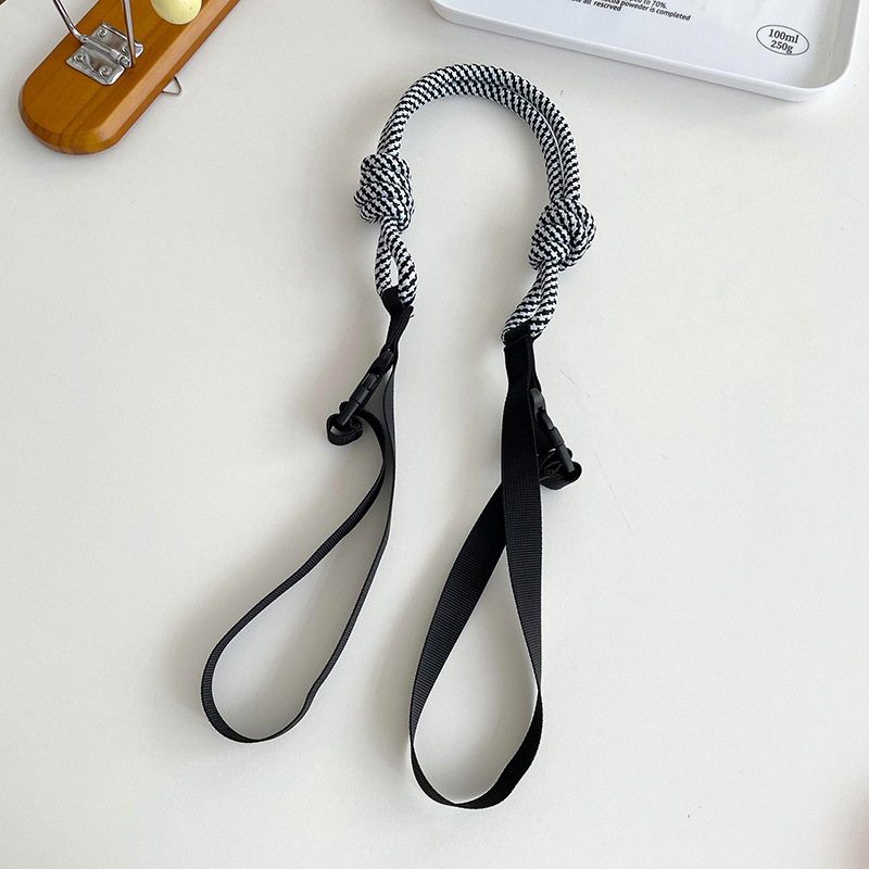 Picture of Bag Shoulder Strap New Extension Bag Strap Adjustable Shopping Bag Nylon Cloth Embroider Flower Hand-Held Crossbody Extended Strap