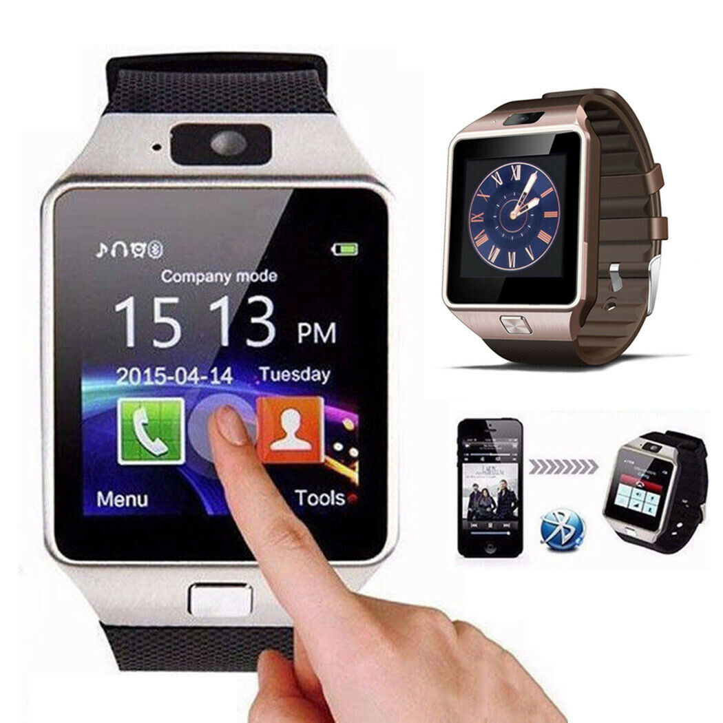 Picture of A1/DZ09 English Smart Watch Bluetooth Watch Plug-in Card Watch Sports Pedometer Watch Factory Smart Wear