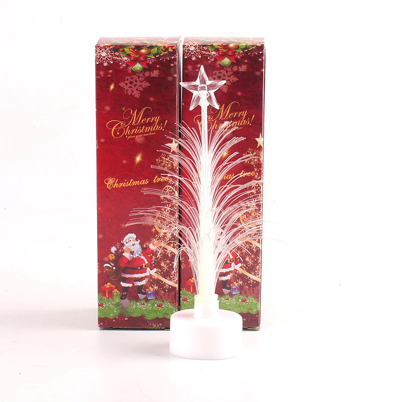 Picture of TikTok Explosions Boxed Dream Fiber Optic Christmas Tree Night Market Best Selling Luminous Toys Factory Direct Flash Christmas Tree