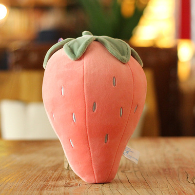 Picture of 20cm down Cotton Fruit and Vegetable Pillow Wedding Throwing Children's Gift Doll Stuffed Toy Wholesale
