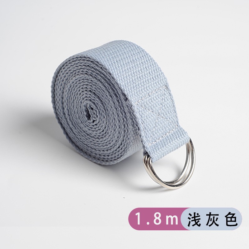 Picture of Wholesale Yoga Stretch Belt 1.8m Polyester Cotton Extended Beginners Stretch Stretch Yoga Auxiliary Supplies