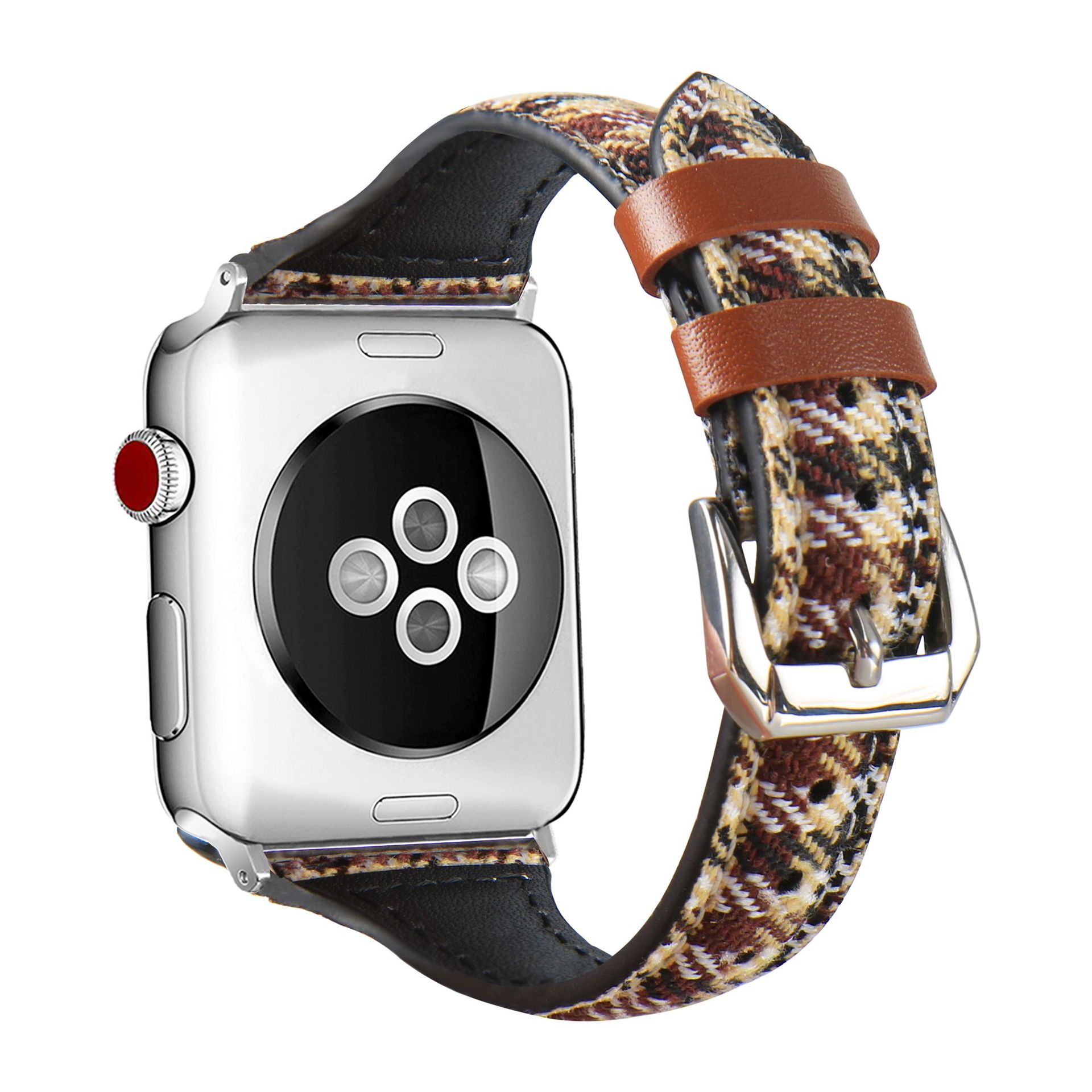 Picture of For Apple Watch Small Waist Leather Strap Apple iwatch109876SE Thin Strap Shrink Simple