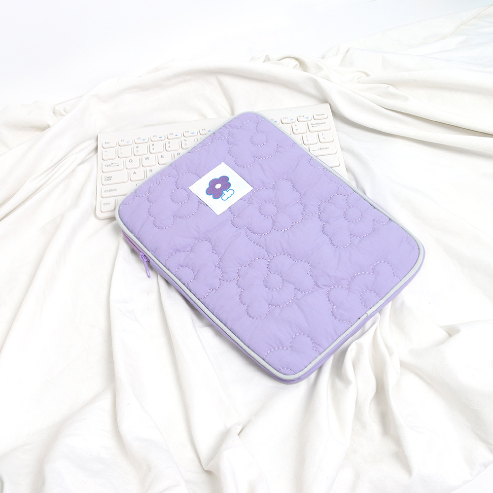Picture of Tablet PC Bag IPAD11 Inch Portable Mini Student Inner Bag Large Empty Cotton Embroidered Shockproof Color Value Bag