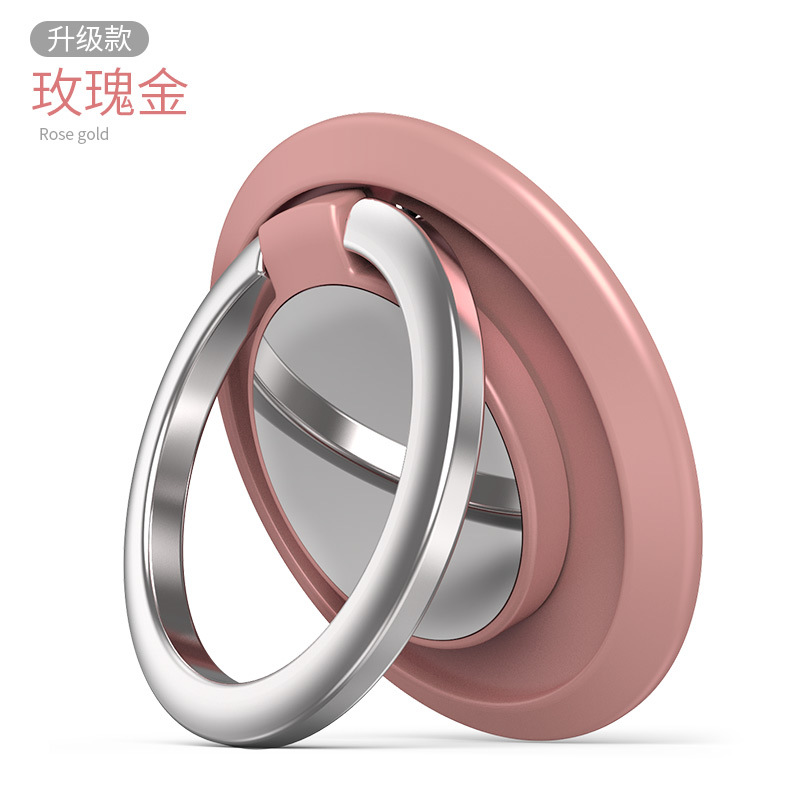 Picture of New mobile phone bracket ring buckle creative bracket LOGO gift universal lazy car bracket creative rotation
