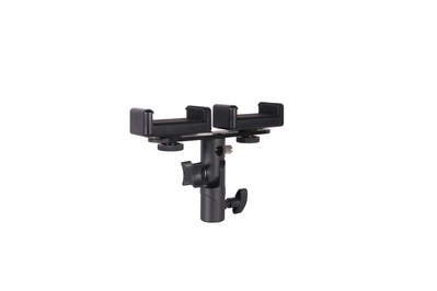 Picture of Lamp holder shading umbrella adjustable three-section lamp holder lamp holder base H-type tripod adapter flash lamp holder