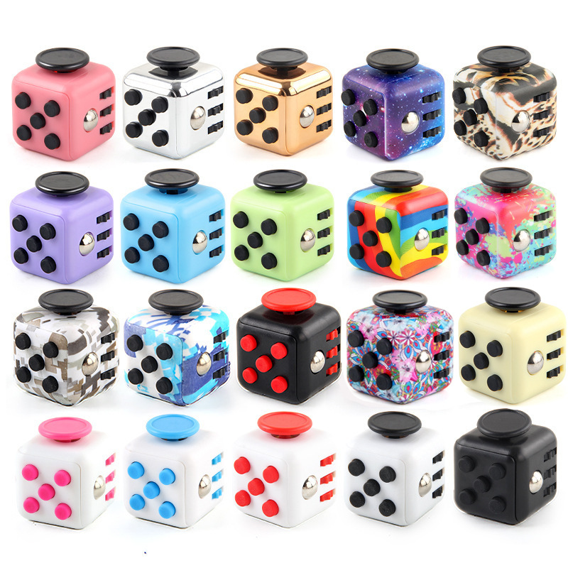Picture of Factory Wholesale Finger Vent Toys Unlimited Rubik's Cube Magical Decompression Dice Creative Decompression Artifact