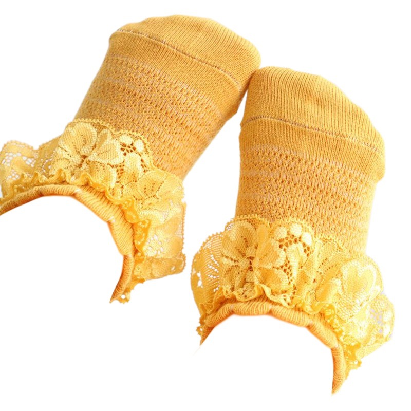 Children's Socks Spring, Autumn and Summer New Girls' Lace Socks Lace Princess Baby Loose Socks Baby Socks Cotton Socks