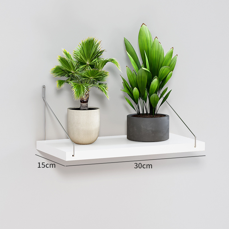 Picture of Source Factory Flower Rack Storage Rack Balcony Flower Rack Wall Indoor Wall Hanging Punch-free Flower Pot Rack Wall Rack