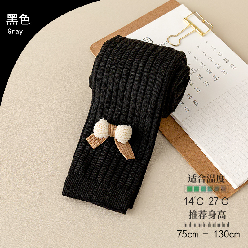 Picture of New Girls Leggings Children's Pants Spring and Autumn Pit High Waist Casual Outfit Baby Leggings Socks Wholesale