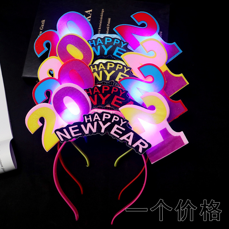 Picture of Luminous head Kou hair hoop horn antler concert children's gift to push hot selling factory direct wholesale