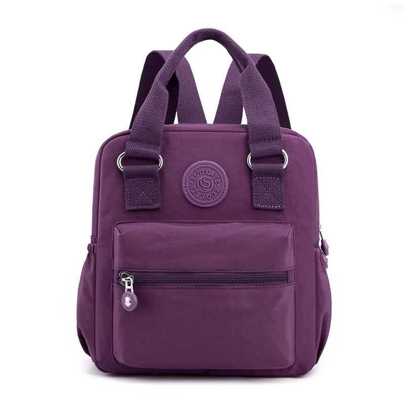 Picture of Simple Schoolbag Printed Backpack High-end Women's Portable Waterproof Backpack Large Capacity Shoulder Bag Cross-Border