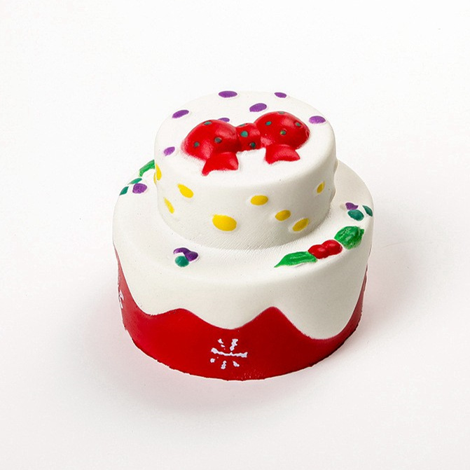 Picture of New slow rebound toy hamburger cake Squishy slow rebound unicorn vent decompression toy props