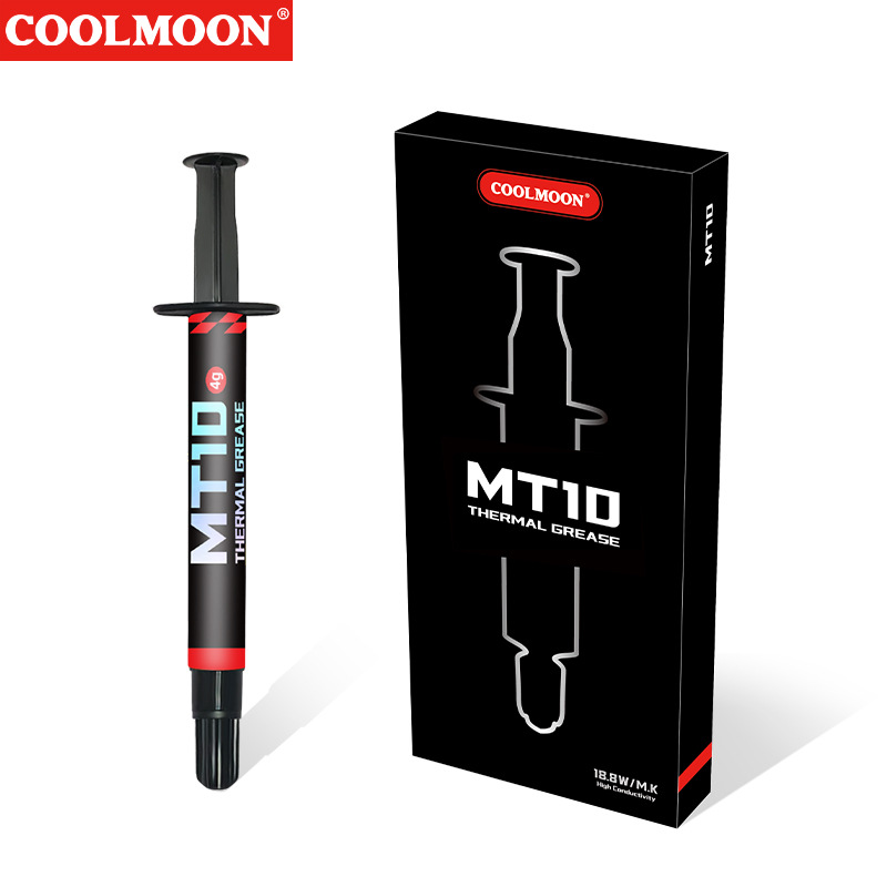 Picture of Coolmoon Mt10 Silicone Thermal Paste Computer Cpu Graphics Card 18.8W High Conduction Cooling Needle Tube Thermal Silicone Grease