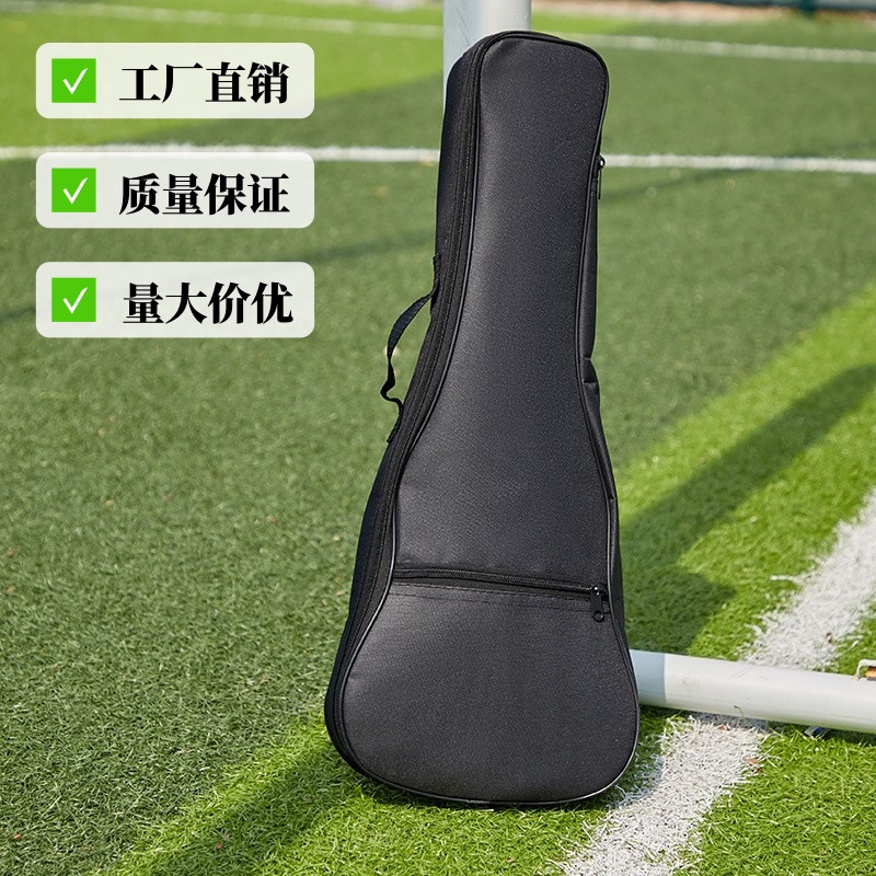 Ukulele bag waterproof durable black side classical guitar bag ukulele musical instrument bag manufacturers wholesale