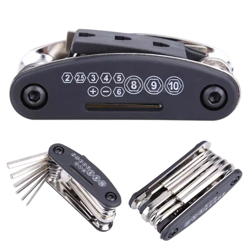 Picture of Bicycle Repair Tool Kit Set Pump Repair Repair Light Combination Cycling Equipment Multi-Function Wrench