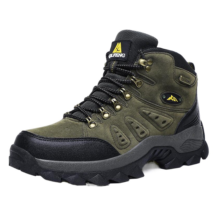 Outdoor high-top hiking shoes waterproof hiking shoes outdoor shoes with single Cotton